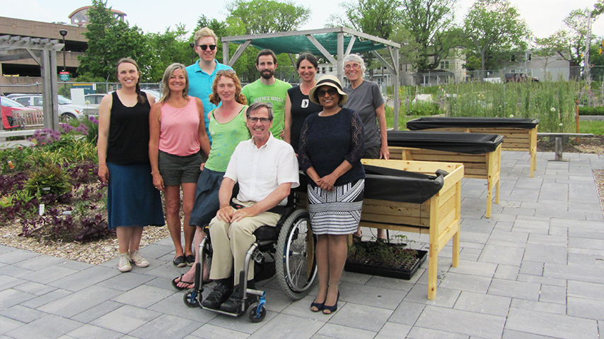 The team of Common Roots Urban Farm