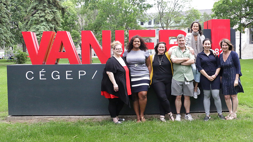 The team of Vanier College